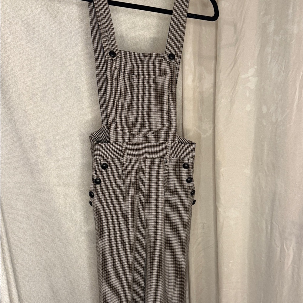 Cider Women's Houndstooth Overalls